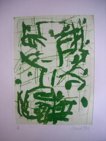 蚀刻飞尘法 Baselitz - Winter