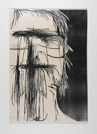 木刻 Baskin - Dead Saint