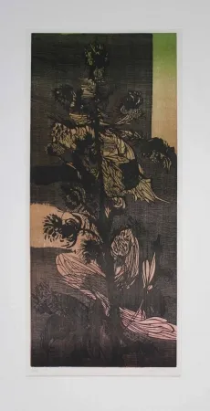 木刻 Baskin - Plant