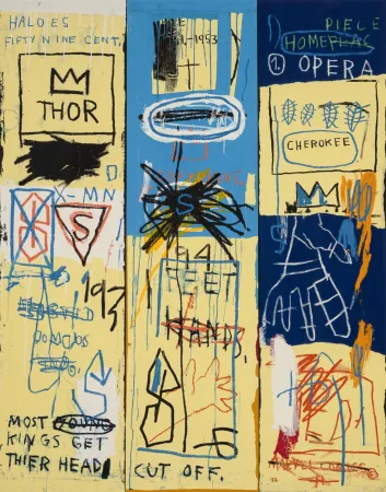 丝网印刷 Basquiat - Charles the First