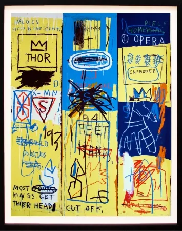 丝网印刷 Basquiat - Charles the First