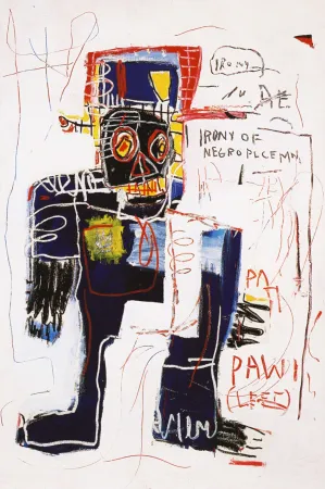无技术 Basquiat - Irony of negro policeman