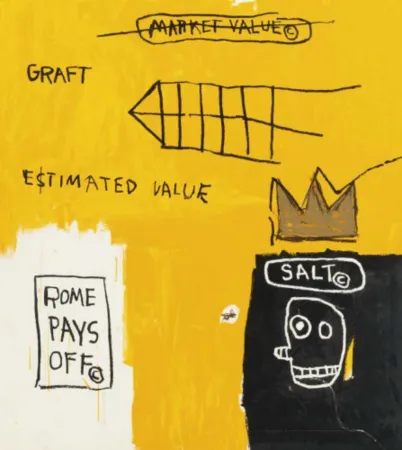 复数作品 Basquiat - Rome pays off