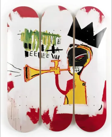 丝网印刷 Basquiat - Untitled