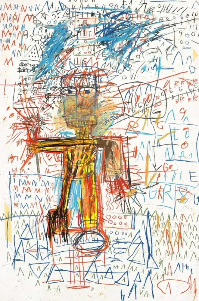 丝网印刷 Basquiat - Untitled (from Figure Portfolio)