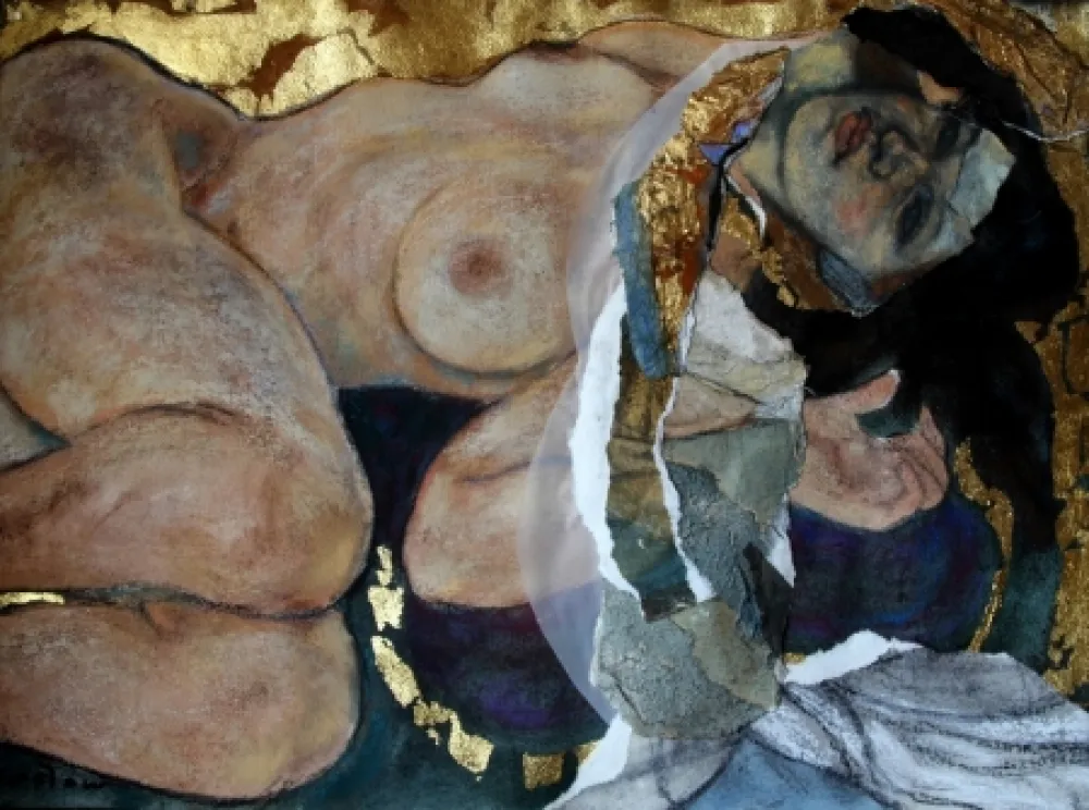 无技术 Bastow - EX-VOTO - Dessin Original / Original Drawing - Pastel