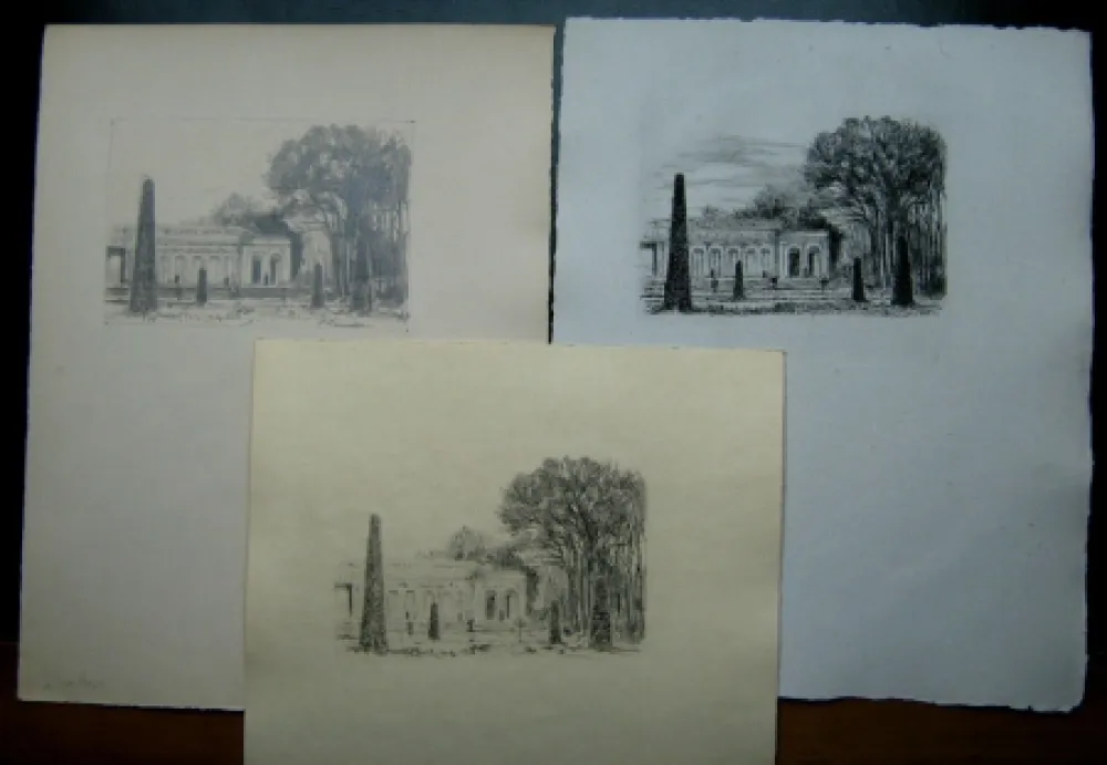 版画 Baudier - La cité des eaux