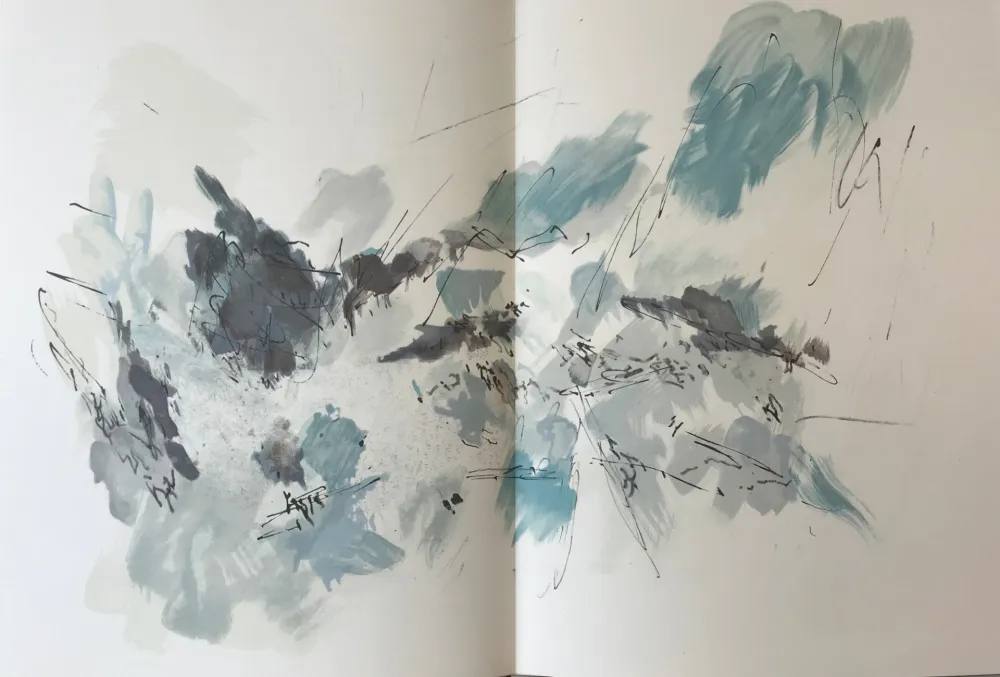 石版画 Bazaine - Composition,