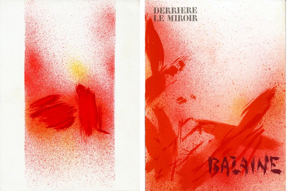 插图书 Bazaine - DERRIÈRE LE MIROIR N° 215. BAZAINE. Octobre 1975 (7 lithographies originales).