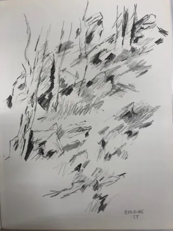 石版画 Bazaine - Dessin 1955