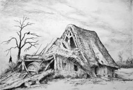 版画 Bazire - Dix paysages gravés a l'eau-forte