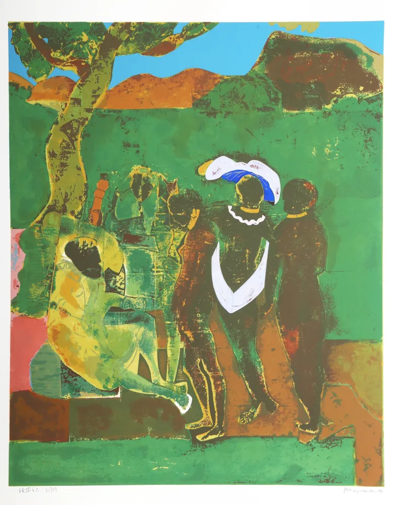 丝网印刷 Bearden - Prologue to Troy