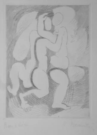 版画 Beaudin - Le Jongleur 2