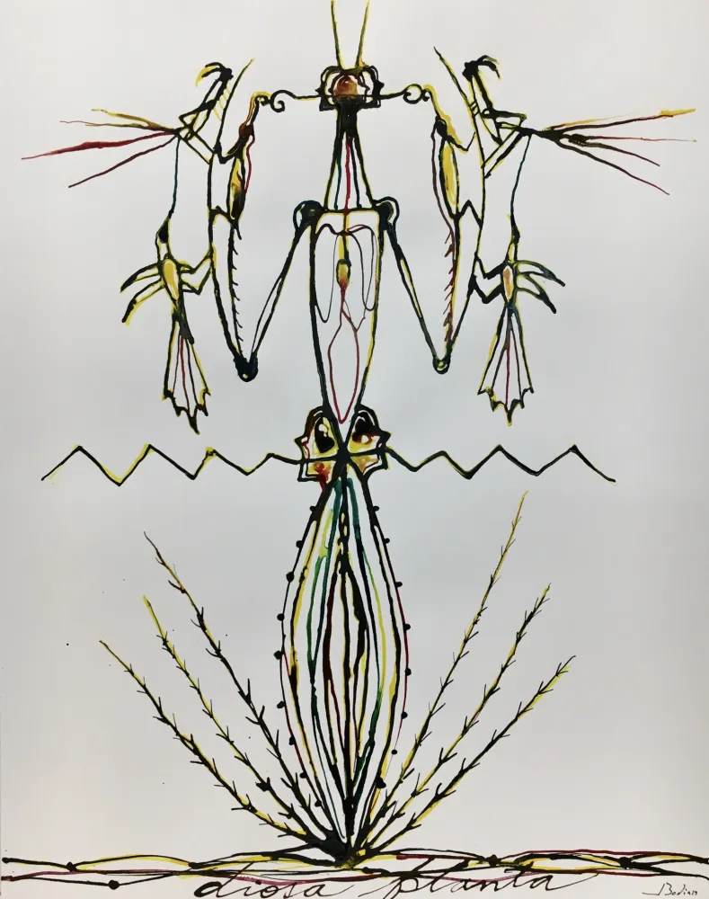 丝网印刷 Bedia - Dama Mantis