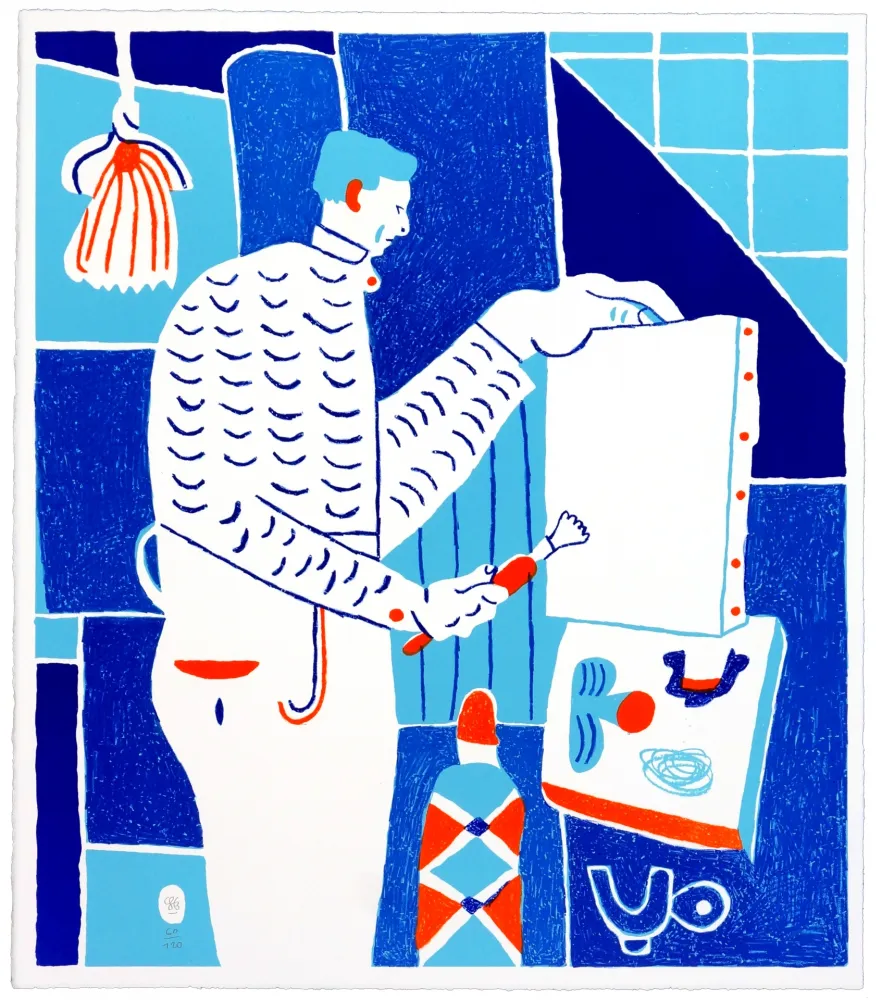 石版画 Behncke - Asger Jorn