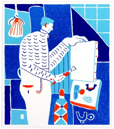 石版画 Behncke - Asger Jorn