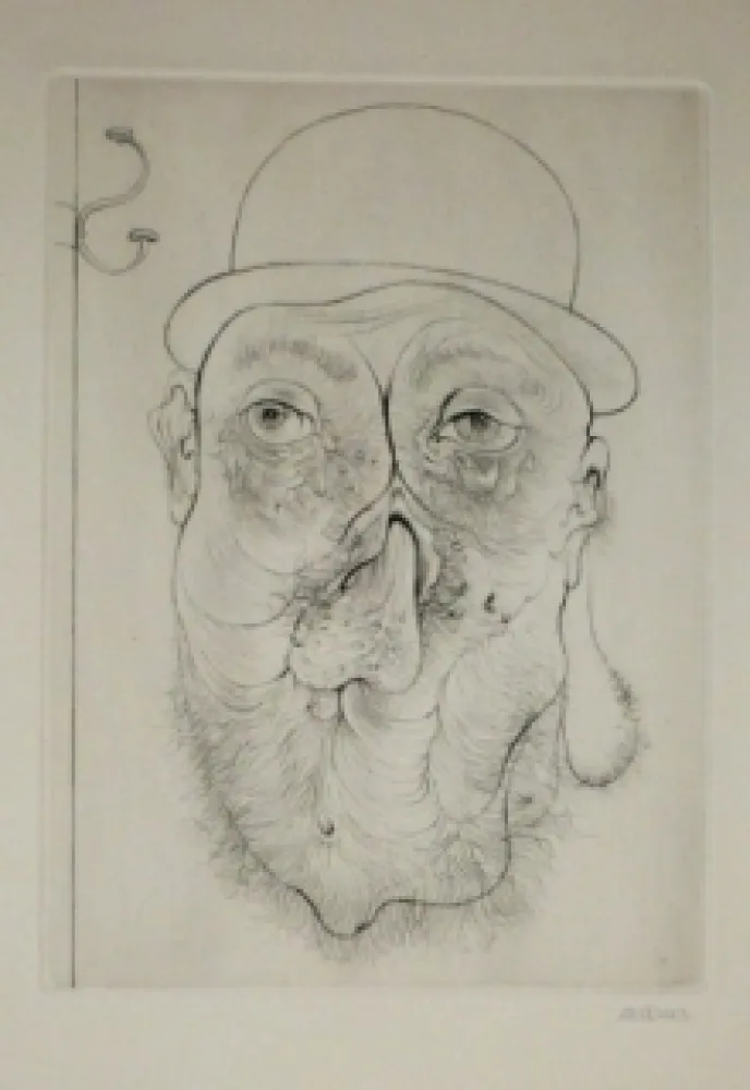 版画 Bellmer - A Sade 10