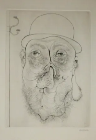 版画 Bellmer - A Sade 10