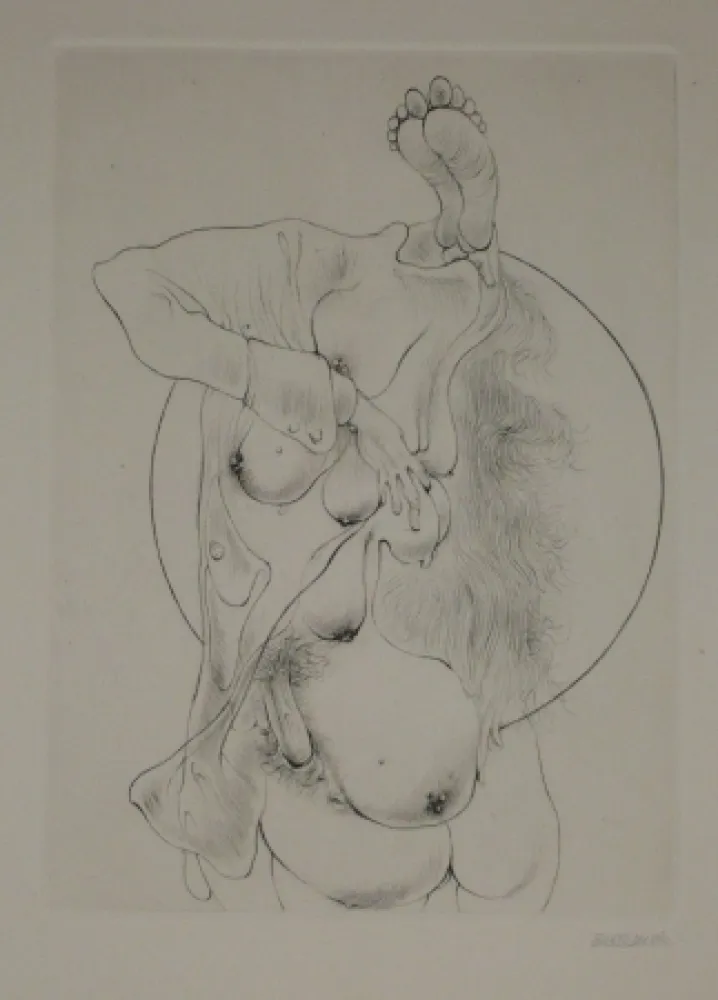 版画 Bellmer - A Sade 2