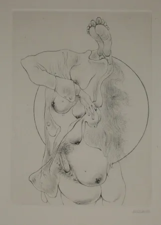 版画 Bellmer - A Sade 2