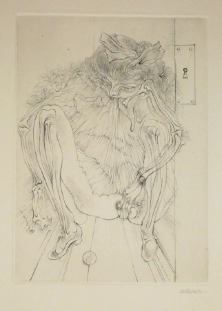 版画 Bellmer - A Sade 5