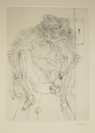 版画 Bellmer - A Sade 5