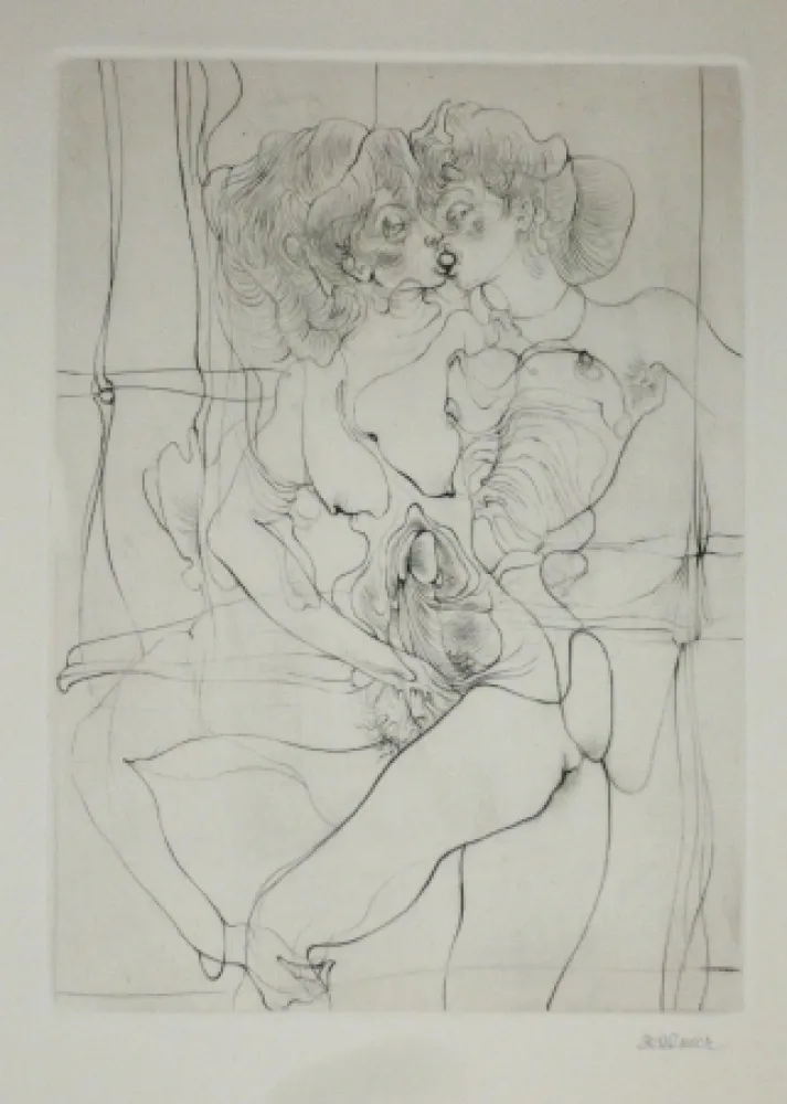 版画 Bellmer - A Sade 7