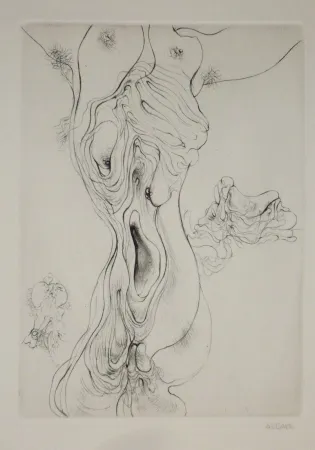 版画 Bellmer - A Sade 8