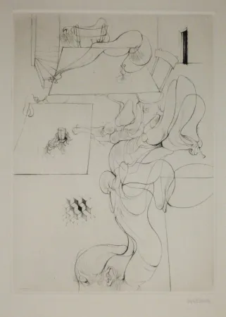 版画 Bellmer - A Sade 9