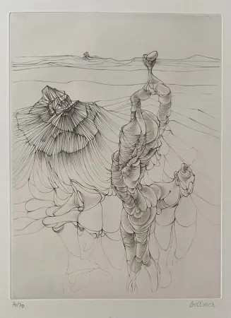 蚀刻飞尘法 Bellmer - Analogies 3, 1971