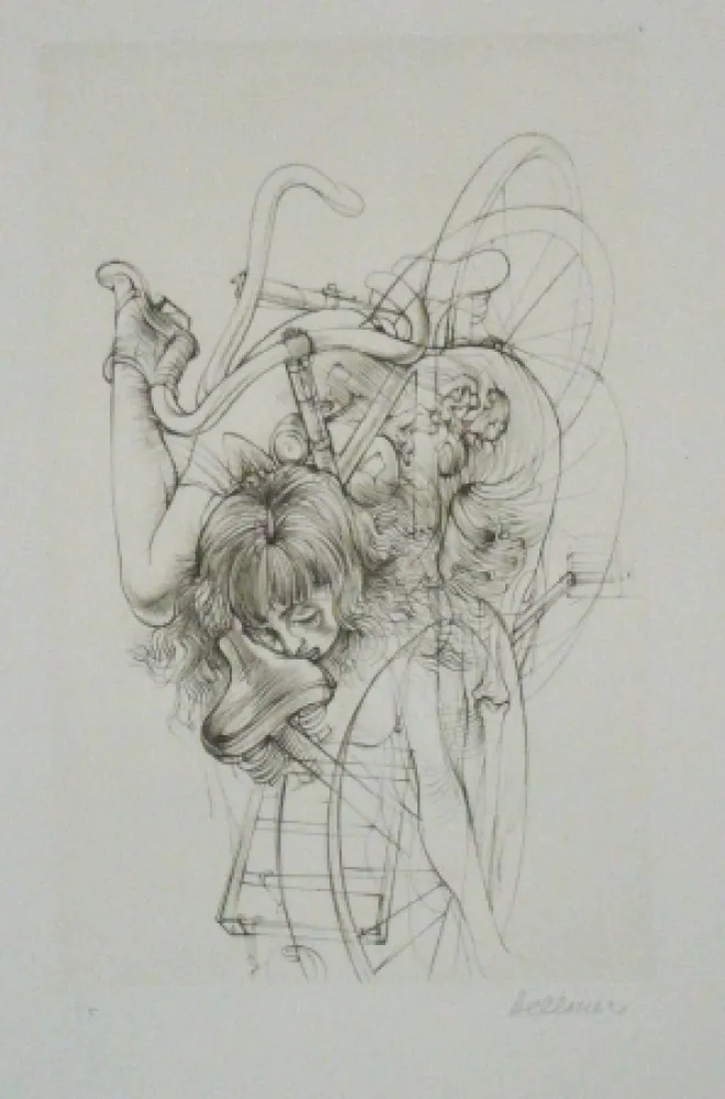 蚀刻飞尘法 Bellmer - Bicyclette