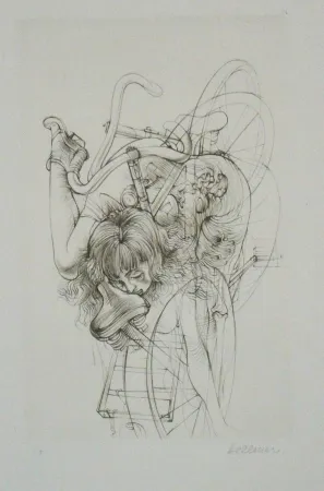 蚀刻飞尘法 Bellmer - Bicyclette