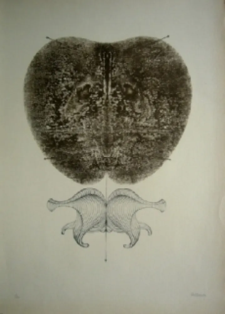 石版画 Bellmer - Bottines