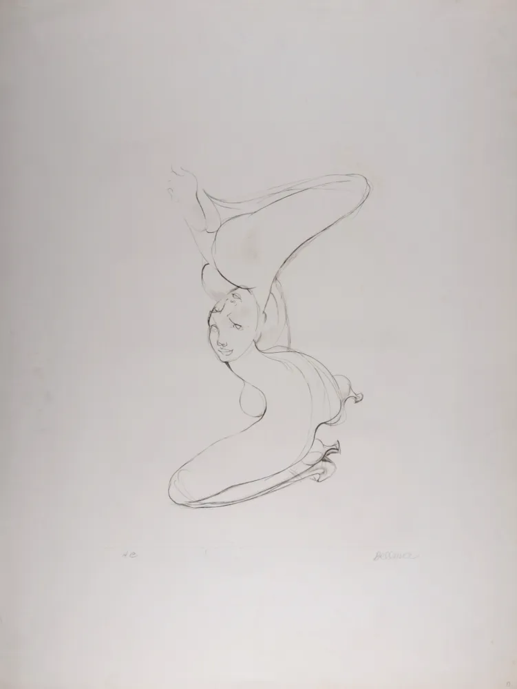 蚀刻版画 Bellmer - Céphalopode