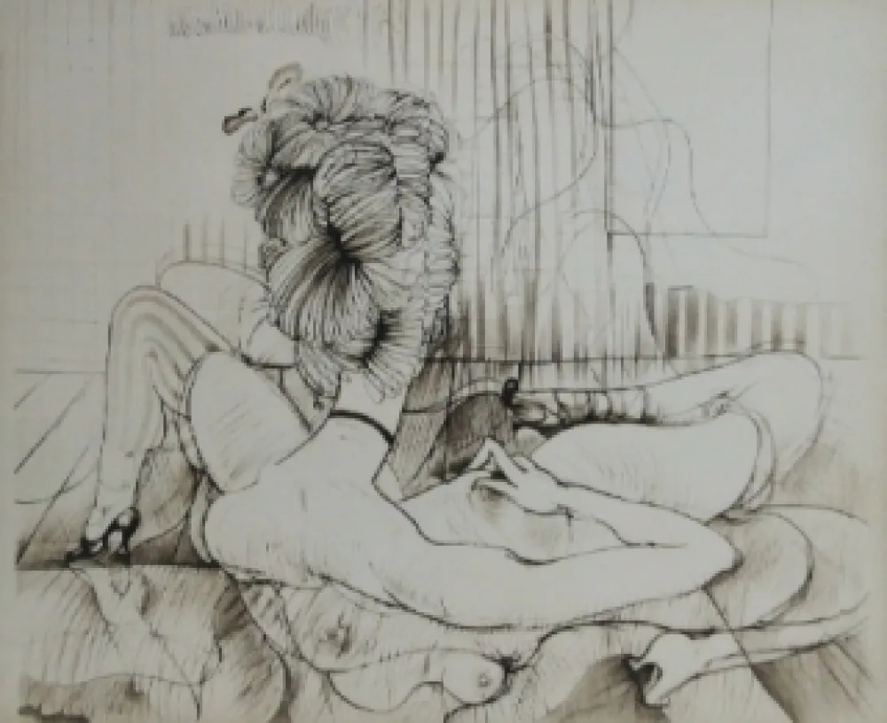 蚀刻飞尘法 Bellmer - De dos