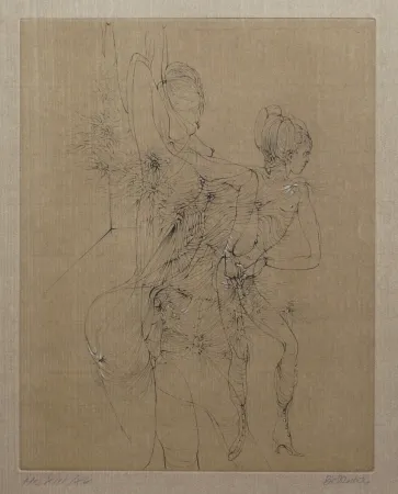 干刻版画 Bellmer - Hermaphrodite