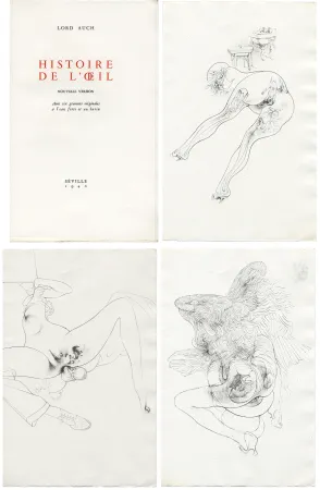 插图书 Bellmer - HISTOIRE DE L'OEIL. Nouvelle version. Avec six gravures originales à l'eau-forte et au burin.