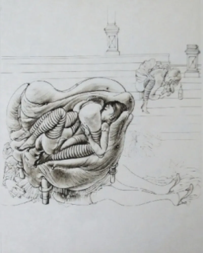 蚀刻飞尘法 Bellmer - Initiation à la sexualité