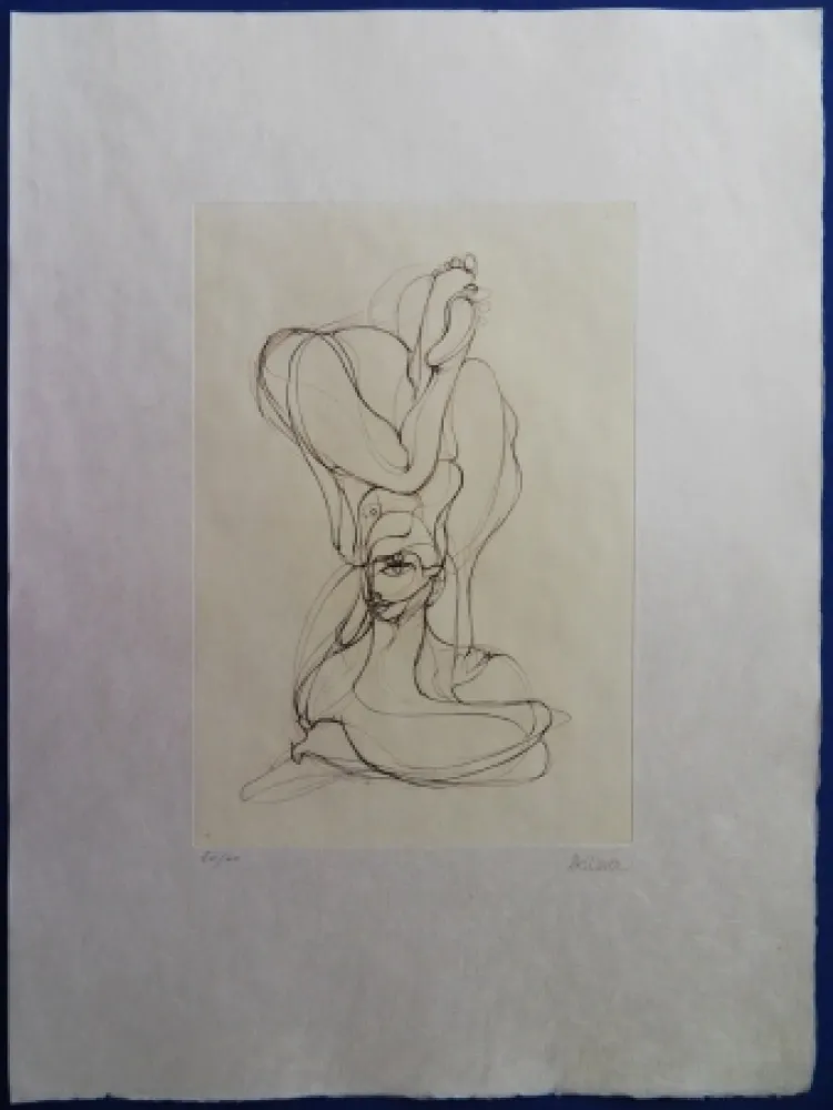 版画 Bellmer - JE : tel est le nom