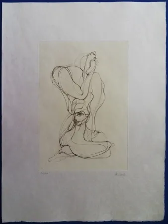 版画 Bellmer - JE : tel est le nom