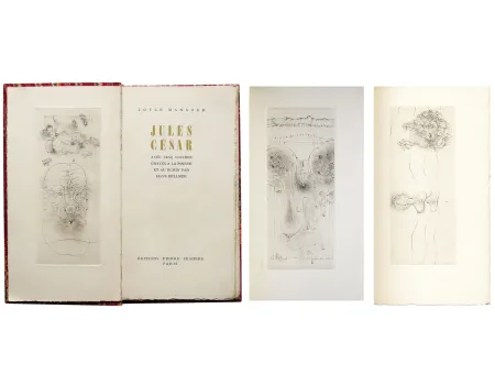 插图书 Bellmer - Joyce MANSOUR. JULES CÉSAR. Avec 5 gravures de Hans Bellmer (1955)