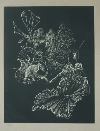 蚀刻版画 Bellmer - La demande en marriage