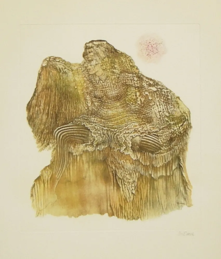 版画 Bellmer - La Pauvre Ann