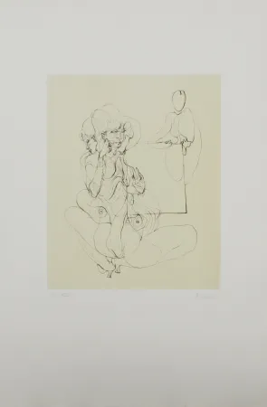 蚀刻飞尘法 Bellmer - La table parlante