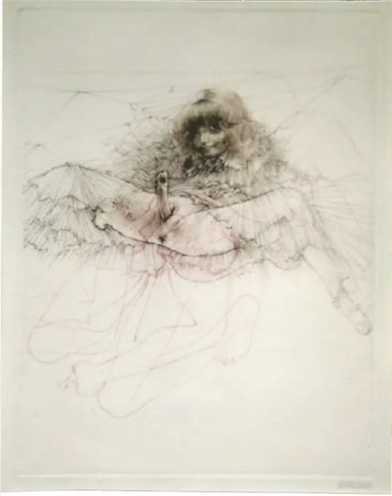 飞尘腐蚀法 Bellmer - L'aigle mademoiselle