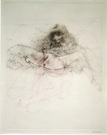 飞尘腐蚀法 Bellmer - L'aigle mademoiselle