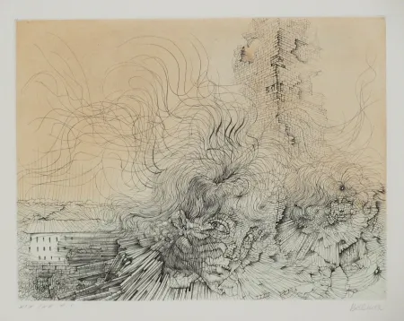 蚀刻飞尘法 Bellmer - L'incendie