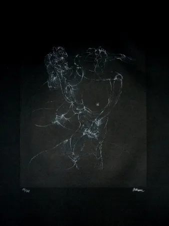 蚀刻版画 Bellmer - L'inceste