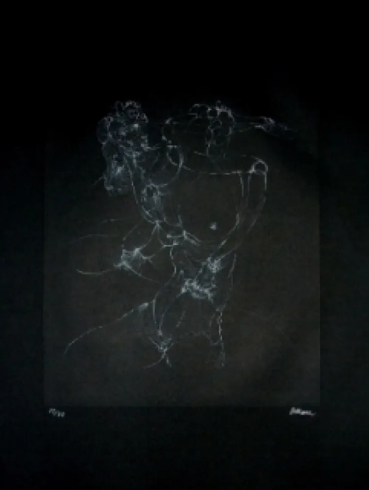 蚀刻版画 Bellmer - L'inceste