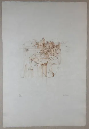 版画 Bellmer - L'Usine